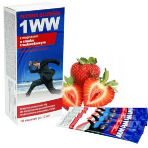 Glukoza 1WW 10x12ml o smaku truskawkowym